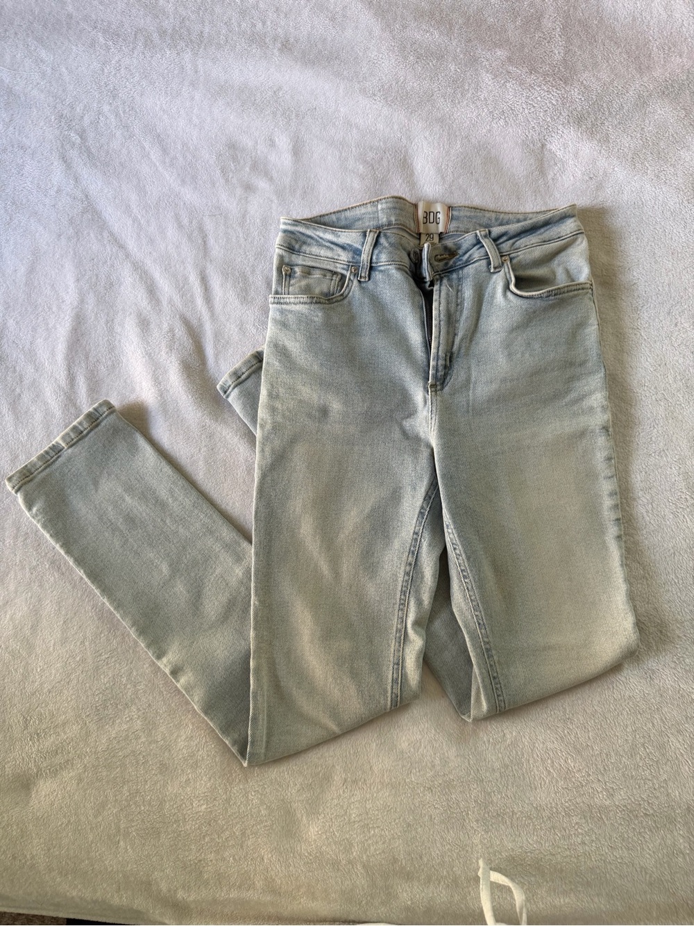 BDG Light Wash Skinny Jeans